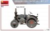 MiniArt 38033 GERMAN INDUSTRIAL TRACTOR D8511 MOD. 1936 WITH CARGO TRAILER 1/35